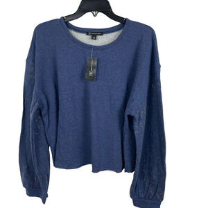 I.N.C International Concepts Women Long Sleeve Cropped Sweater Size XXL